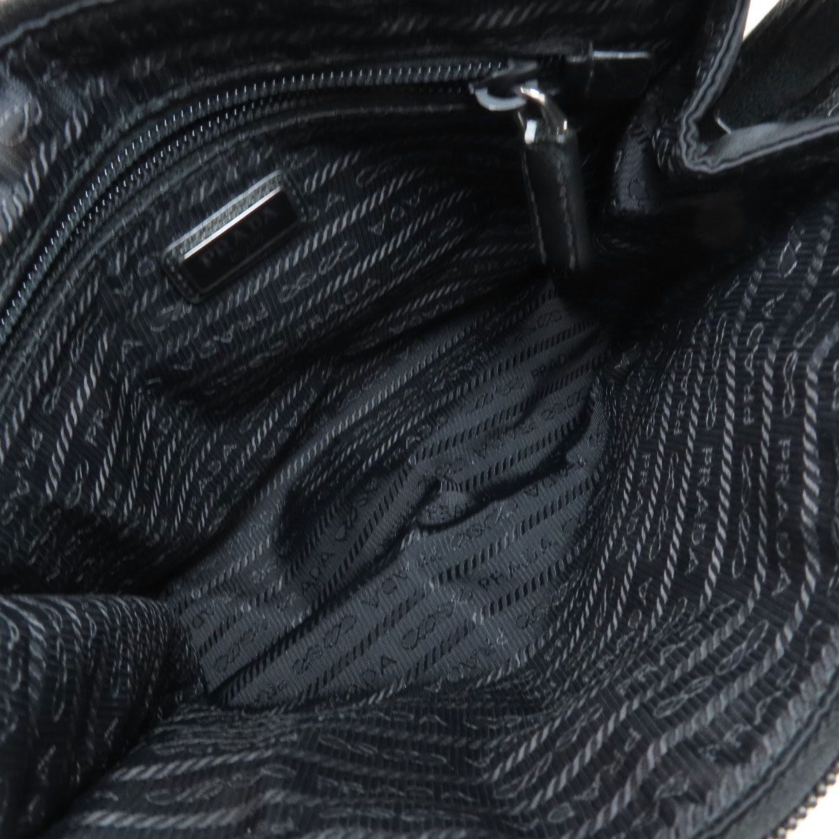 Prada Logo Pouch Nylon — view 5