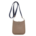 Hermes Evelyne TPM Etop Silver Shoulder Bag Taurillon — view 2