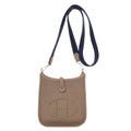 Hermes Evelyne TPM Etop Silver Shoulder Bag Taurillon