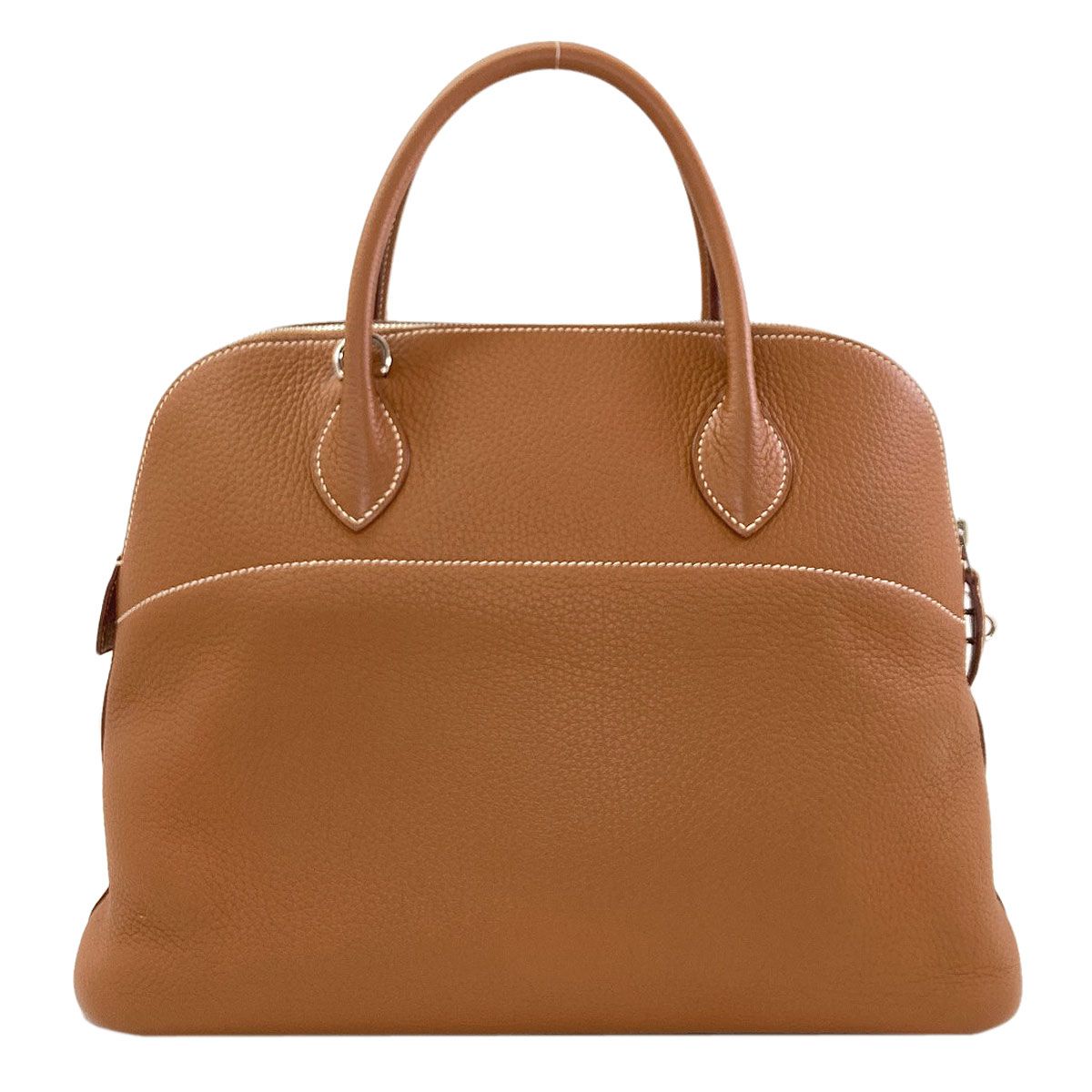 Hermes Bolide 35 Gold Silver Handbag Togo — view 2
