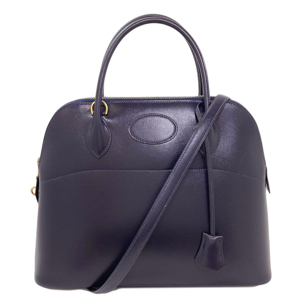 Hermes Bolide 31 Gold Handbag Box Calf