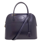 Hermes Bolide 31 Gold Handbag Box Calf