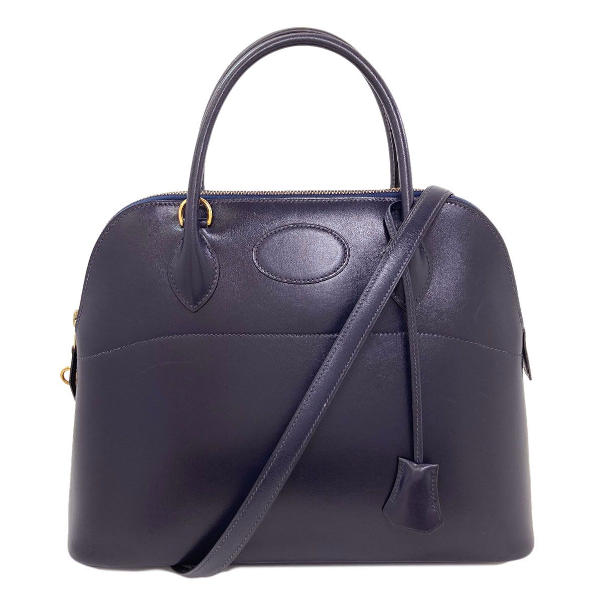 Hermes Bolide 31 Gold Handbag Box Calf