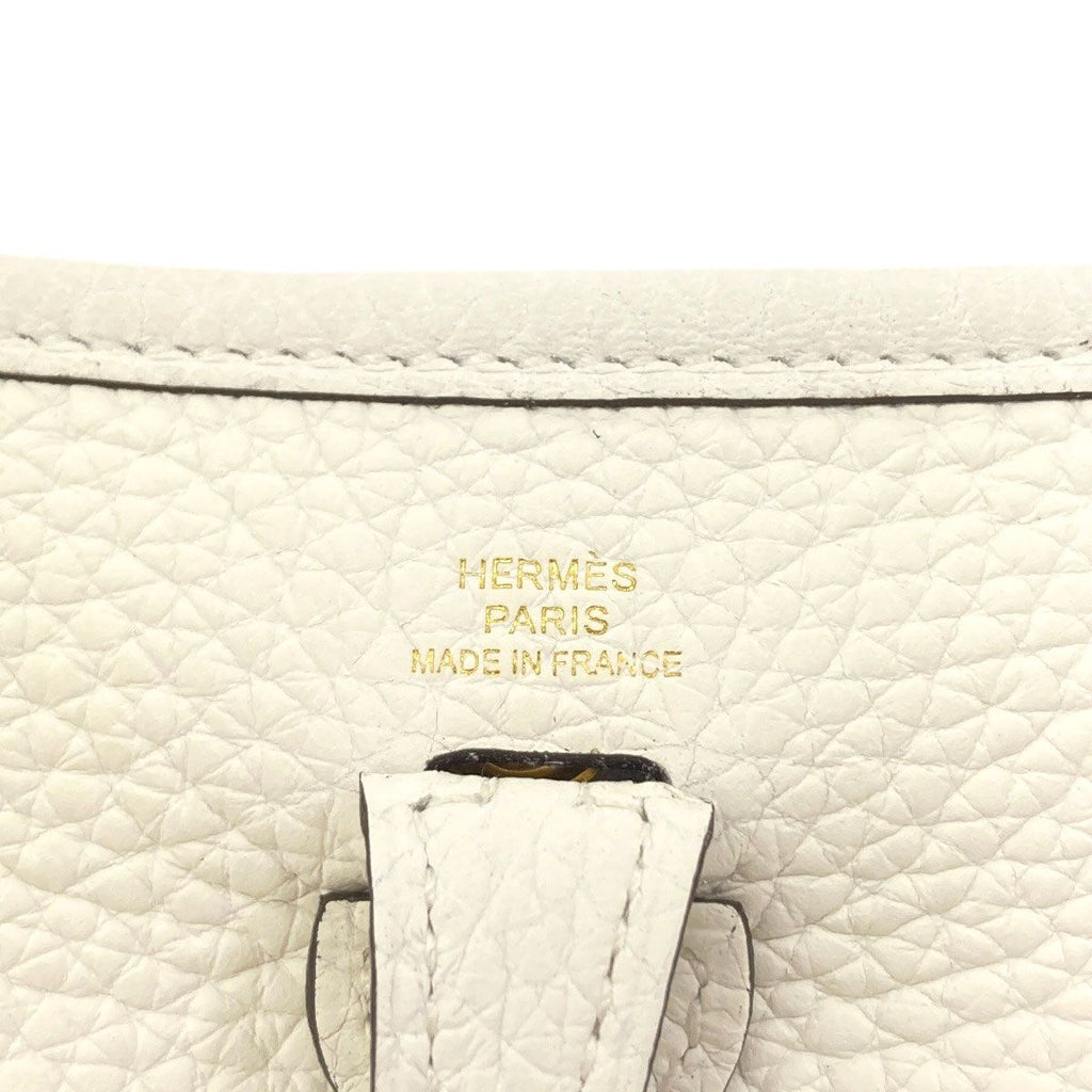 Hermes Evelyne TPM Gold Shoulder Bag Taurillon — view 6