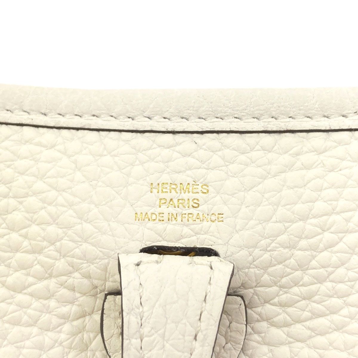 Hermes Evelyne TPM Gold Shoulder Bag Taurillon — view 6