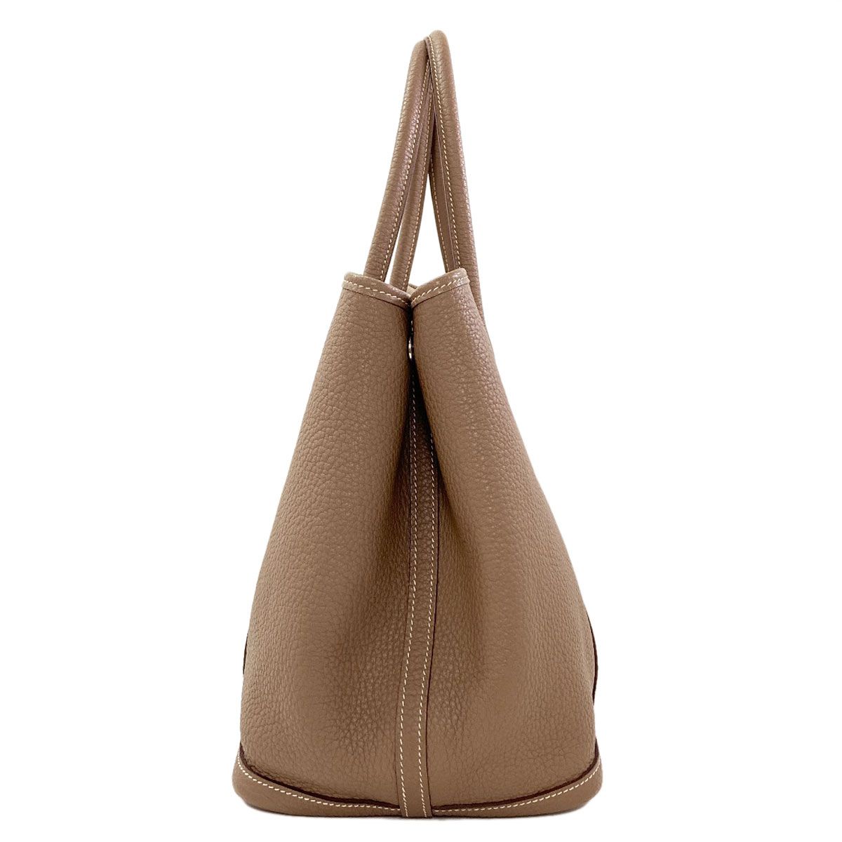 Hermes Garden Party PM Etop Silver Tote Bag Negotiating — view 3