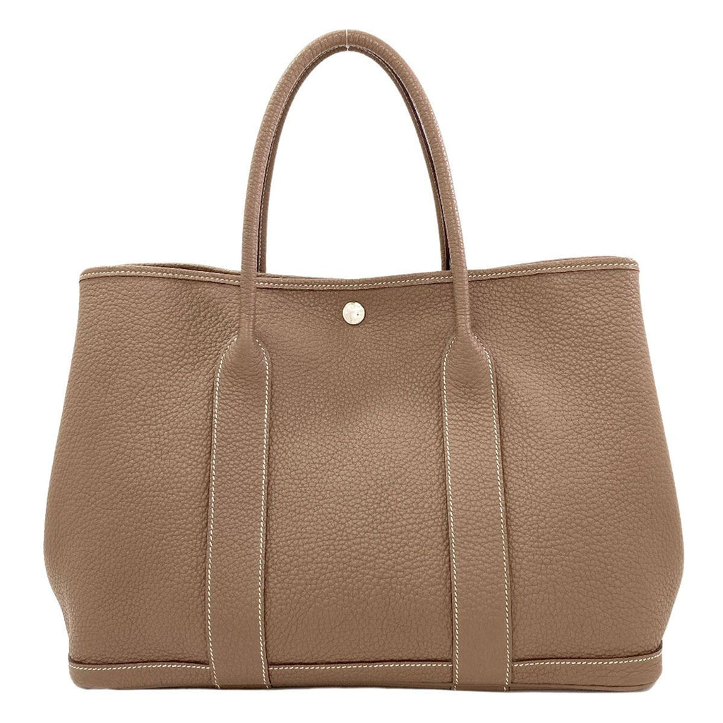 Hermes Garden Party PM Etop Silver Tote Bag Negotiating