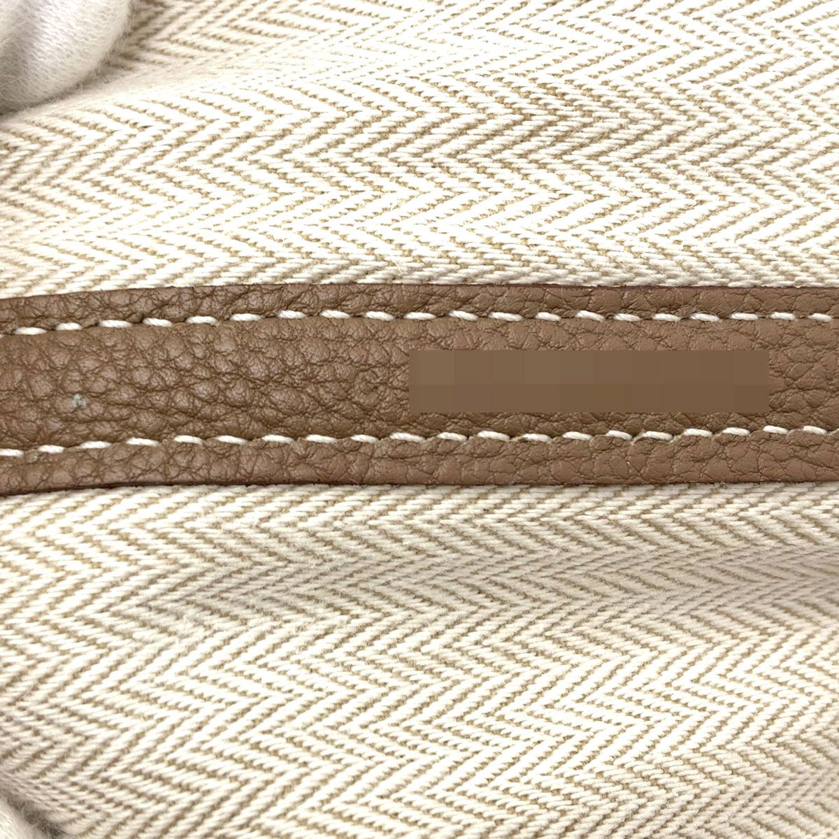 Hermes Garden Party PM Etop Silver Tote Bag Negotiating — view 7