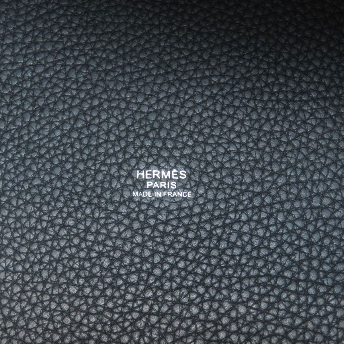 Hermes Picotin Lock MM Silver Handbag Taurillon — view 6