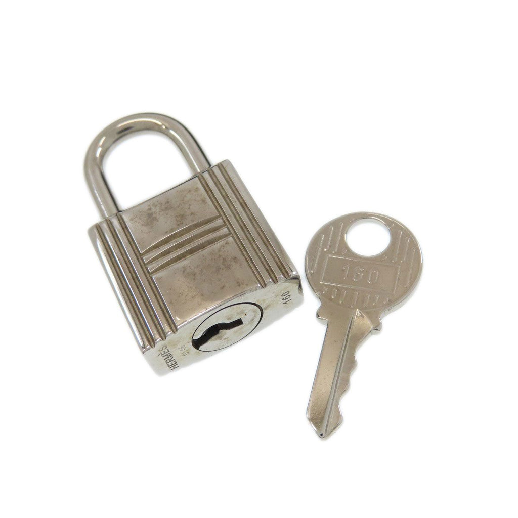 Hermes Picotin Lock MM Silver Handbag Taurillon — view 8