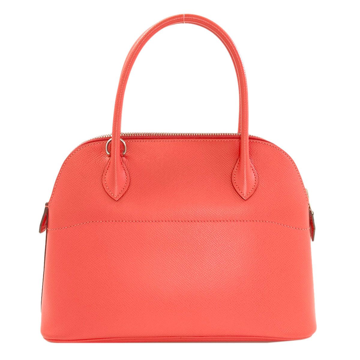 Hermes Bolide 27 Silver Handbag Epsom — view 2
