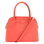 Hermes Bolide 27 Silver Handbag Epsom