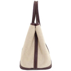 Hermes Garden Party TPM Silver Handbag Toile — view 3