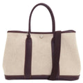 Hermes Garden Party TPM Silver Handbag Toile