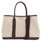 Hermes Garden Party TPM Silver Handbag Toile
