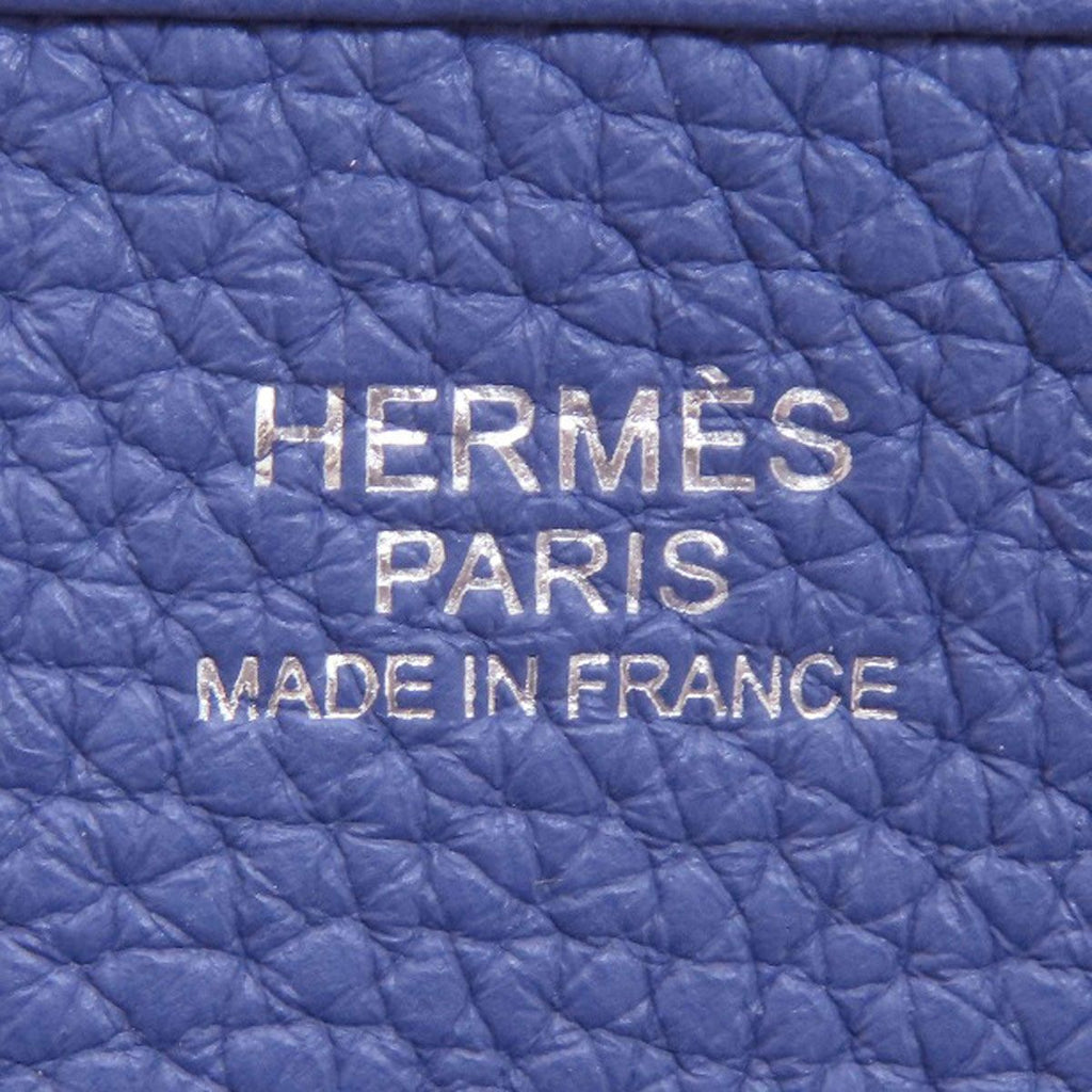 Hermes Evelyne 3 PM Silver Shoulder Bag Taurillon — view 6