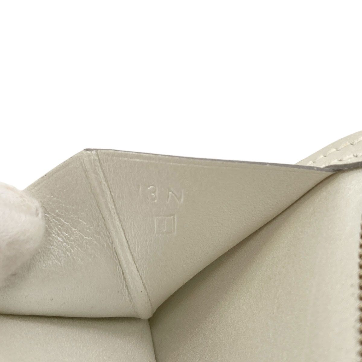 Hermes Bearn Compact Gold Bifold Wallet with Coin Pocket Box Calf — view 8