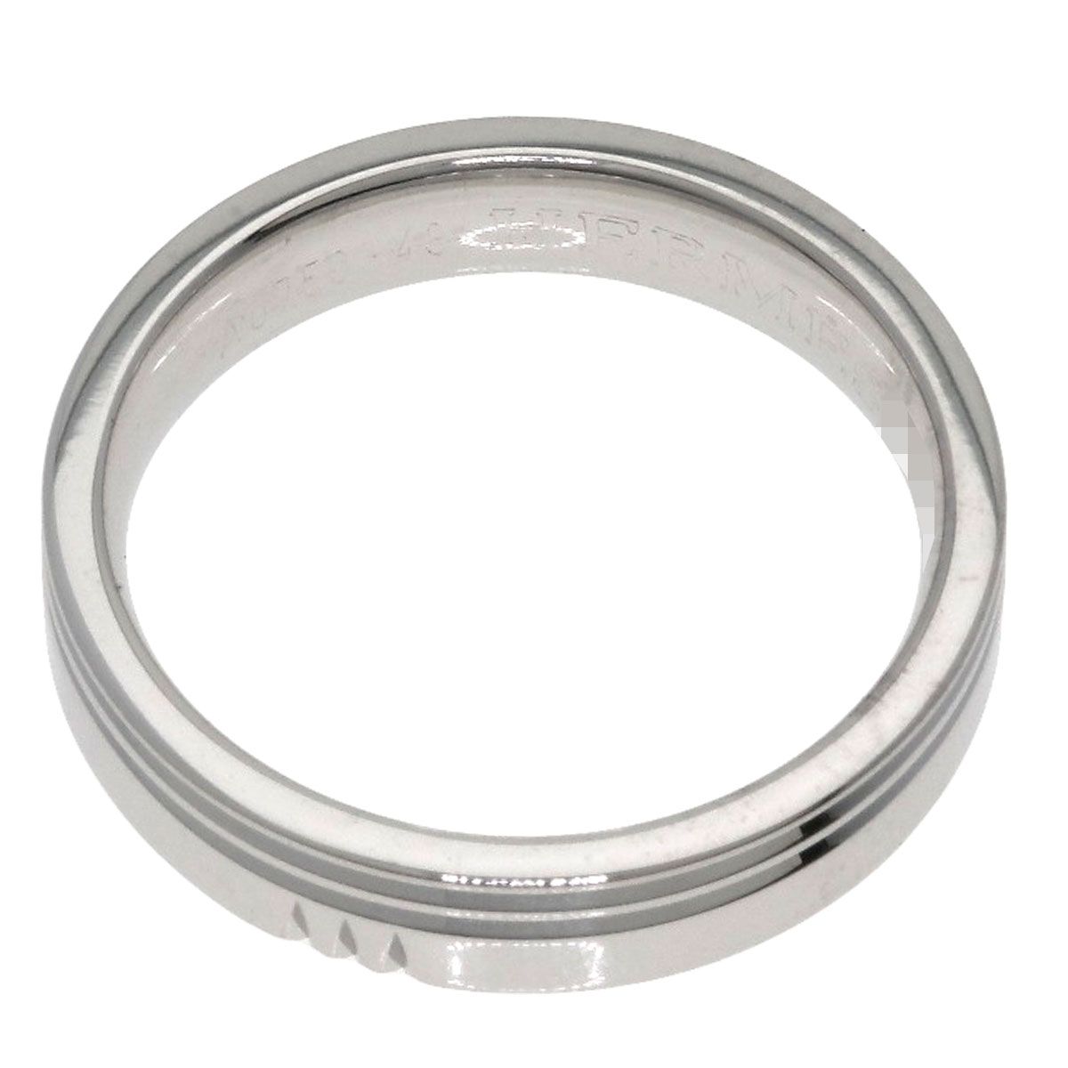 Hermes Alliance Kelly 48 Ring 18k White Gold — view 4