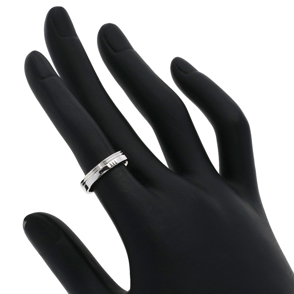 Hermes Alliance Kelly 48 Ring 18k White Gold — view 7