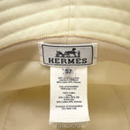 Hermes Hat Harper Electric Embroidery Cotton 57 Hat Bucket — view 7