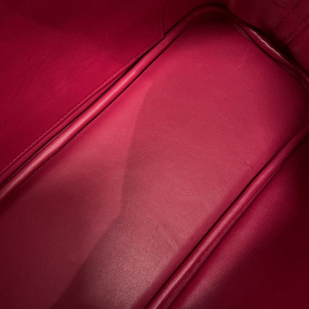 Hermes Handbag Bolide 31 Ruby Silver Taurillon Clemence 2-Way — view 7