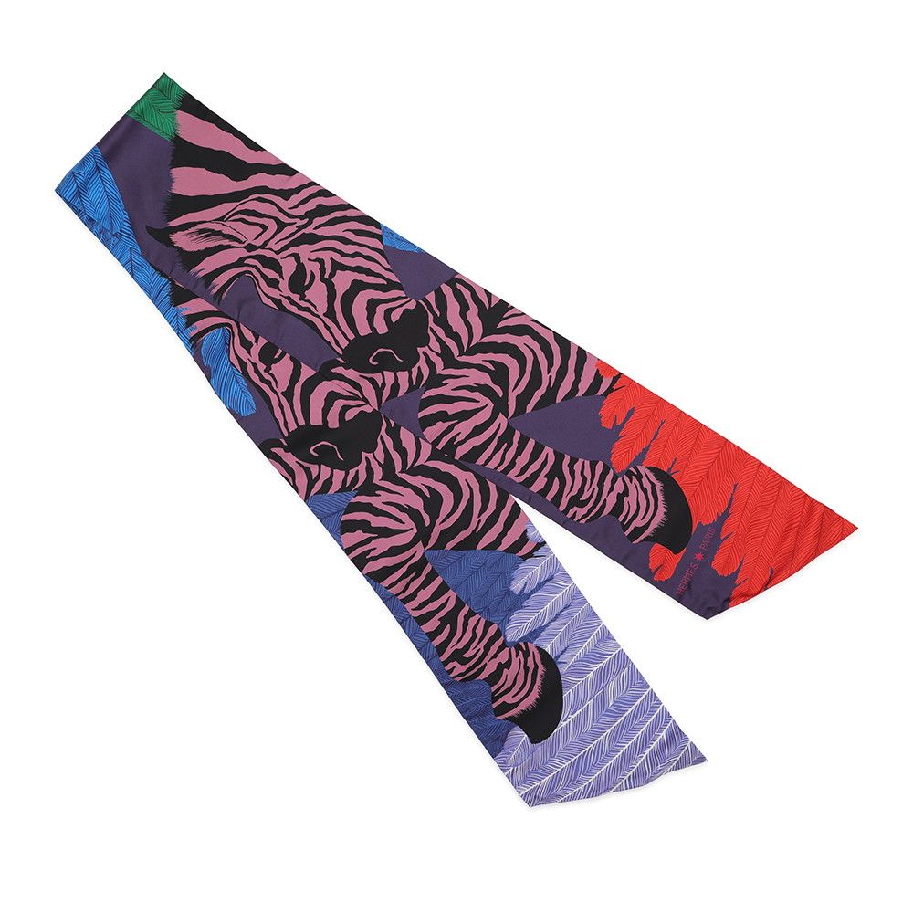 Hermes Scarf Maxi Twillie Zebra Pegasus Shawl — view 3