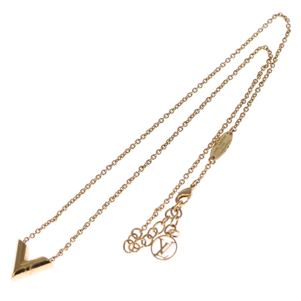 Louis Vuitton Essential Necklace Gold — view 2