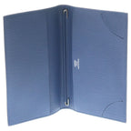 Hermes Agenda Vision 2 Blue Agate Chevre Mysore Leather Notebook Cover Silver — view 4