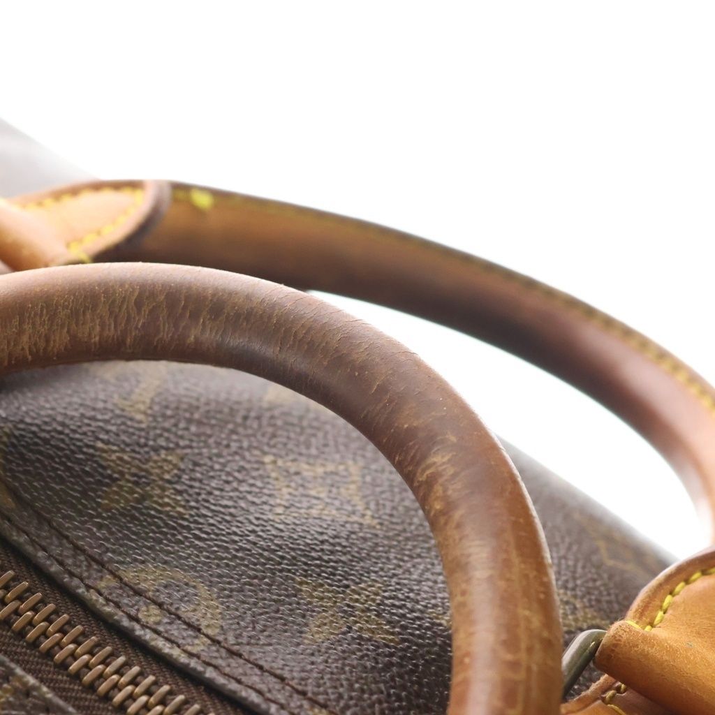 Louis Vuitton Monogram Keepall Bandouliere 50 2-Way Boston Bag Brown Leather — view 7