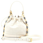 Dior Jolie Bucket Bag Lambskin White — view 2