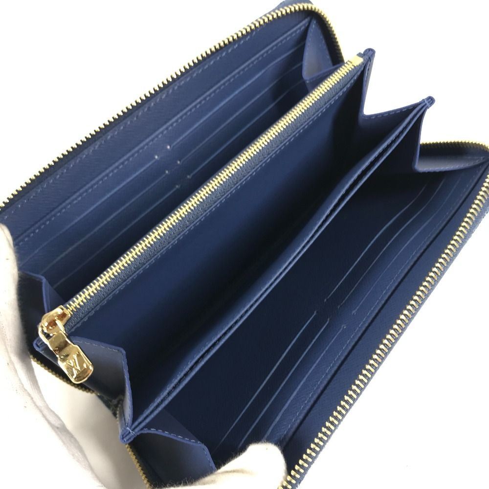 Louis Vuitton Wallet LV TM Zippy Monogram Denim Canvas Blue — view 4