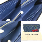 Louis Vuitton Wallet LV TM Zippy Monogram Denim Canvas Blue — view 7
