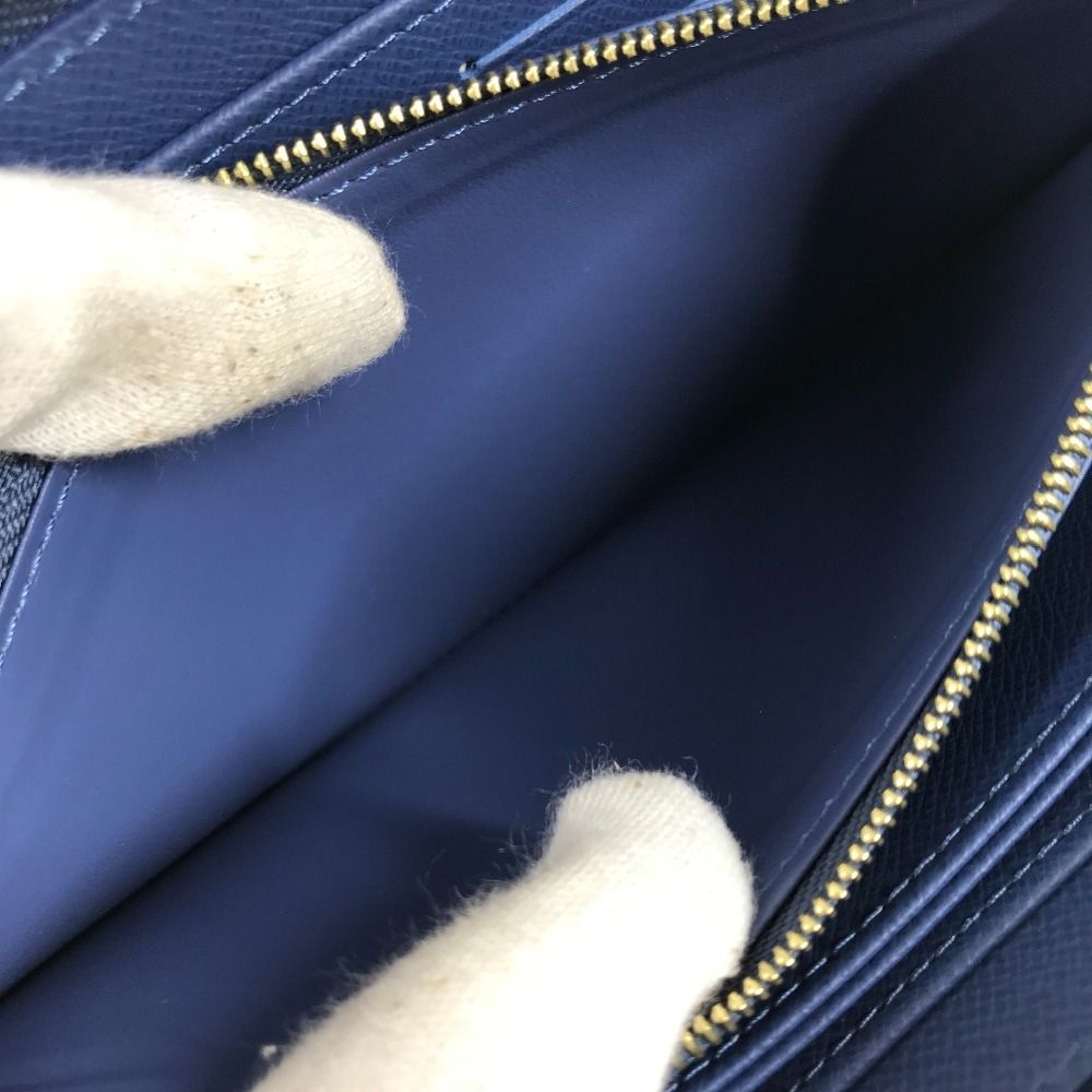 Louis Vuitton Wallet LV TM Zippy Monogram Denim Canvas Blue — view 6