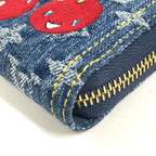Louis Vuitton Wallet LV TM Zippy Monogram Denim Canvas Blue — view 2