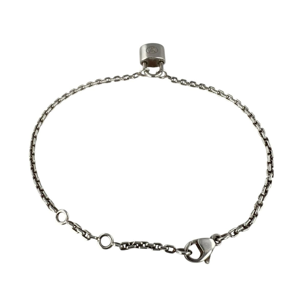 Louis Vuitton Padlock Silver Lockit Bracelet — view 7