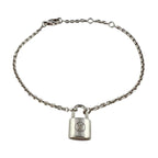 Louis Vuitton Padlock Silver Lockit Bracelet — view 4