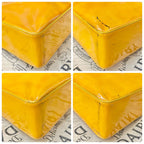 Chanel Tote Bag Vintage Enamel Yellow — view 6