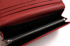 Loewe Wallet Leather Red Continental Coin Pocket — view 6