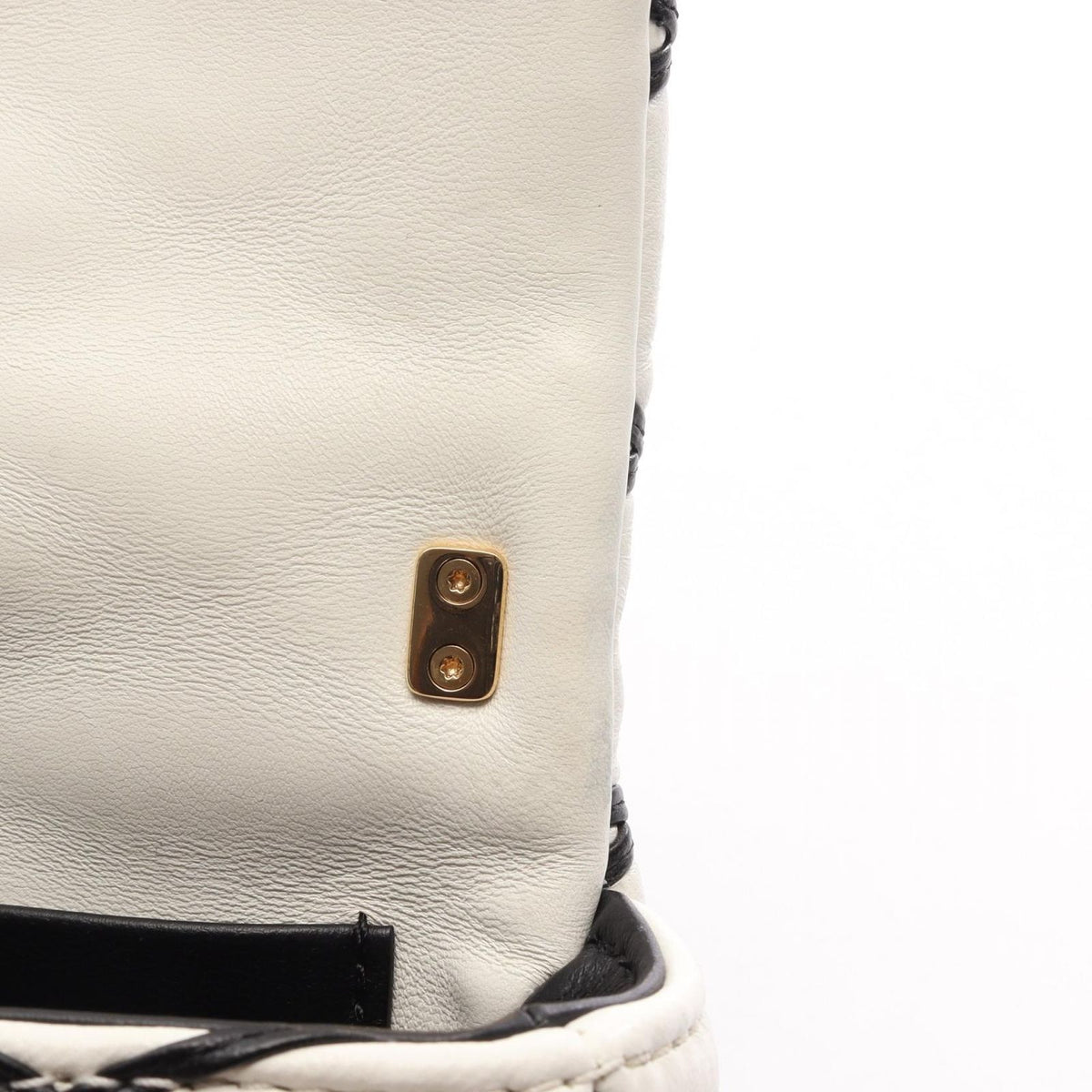 Louis Vuitton Shoulder Bag Pico Maltage Blanc Leather — view 7