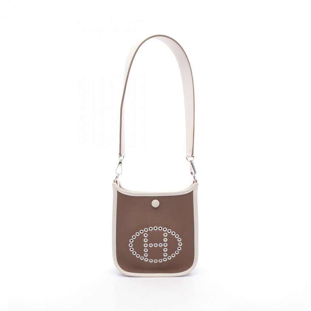 Hermes Shoulder Bag Neo Evelyne TPM Etoupe Gripaire Dunes