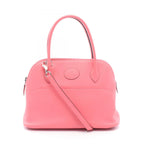 Hermes Handbag Bo 27 2-Way Rose Seal Leather