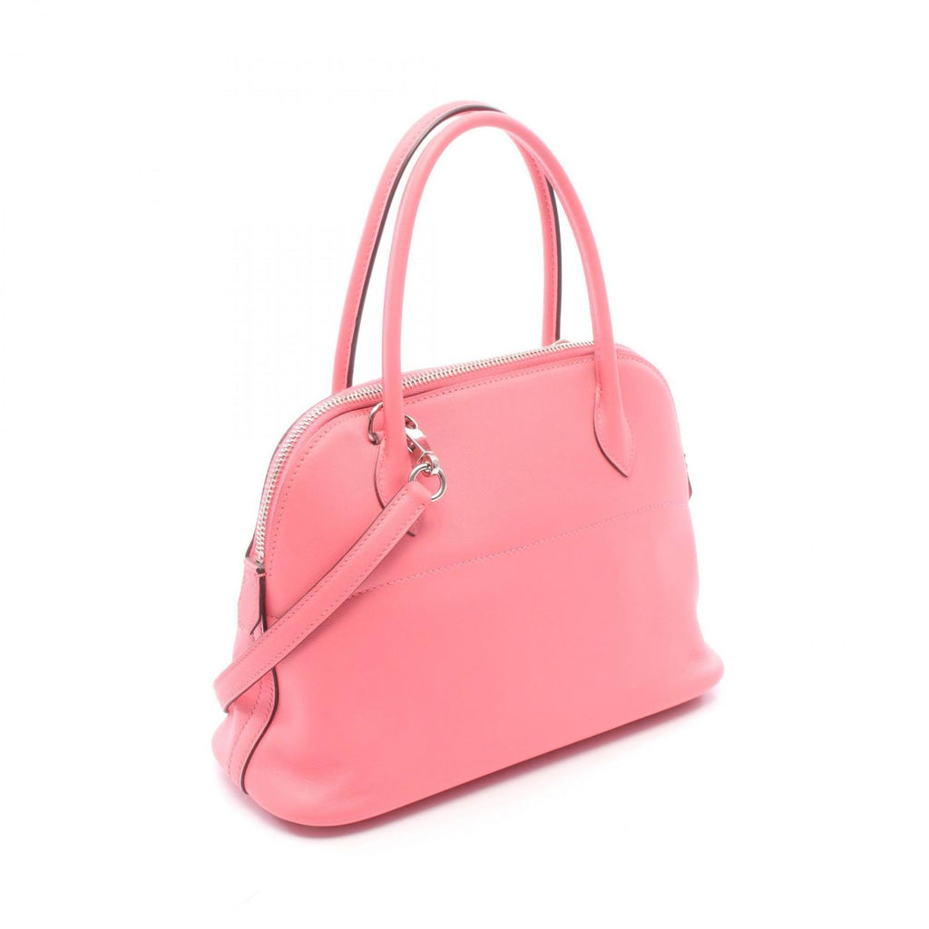 Hermes Handbag Bo 27 2-Way Rose Seal Leather — view 2