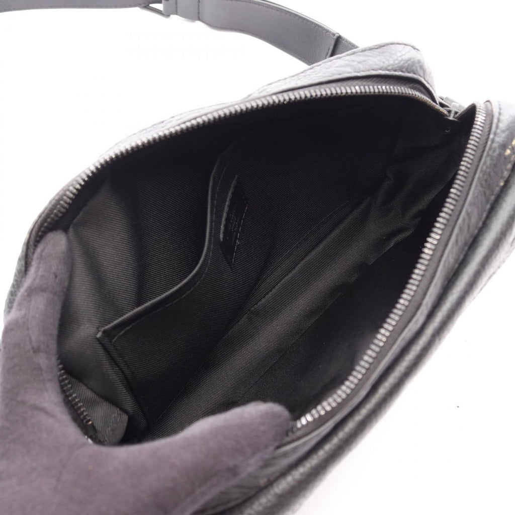 Louis Vuitton Shoulder Bag Steamer Messenger Taurillon Monogram Noir — view 3
