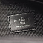 Louis Vuitton Shoulder Bag Steamer Messenger Taurillon Monogram Noir — view 5
