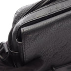 Louis Vuitton Shoulder Bag Steamer Messenger Taurillon Monogram Noir — view 8