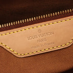 Louis Vuitton Tote Bag Cabas Mezzo Canvas Leather Cava — view 4