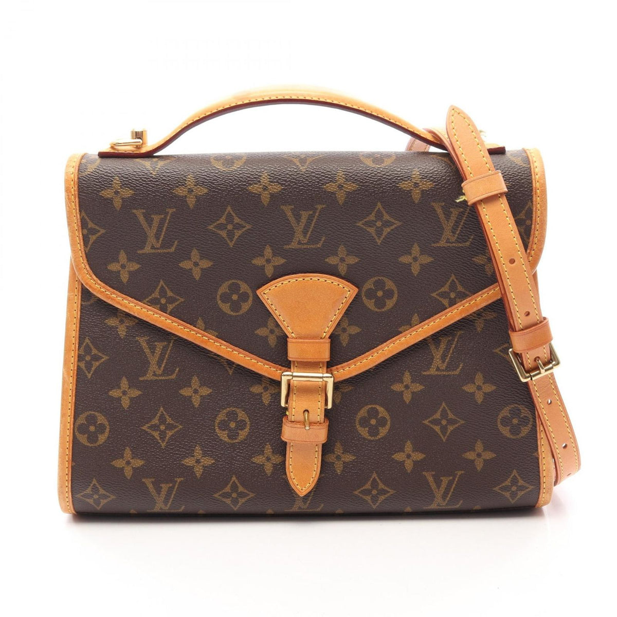 Louis Vuitton Handbag Bell Air Monogram Canvas Leather Belle