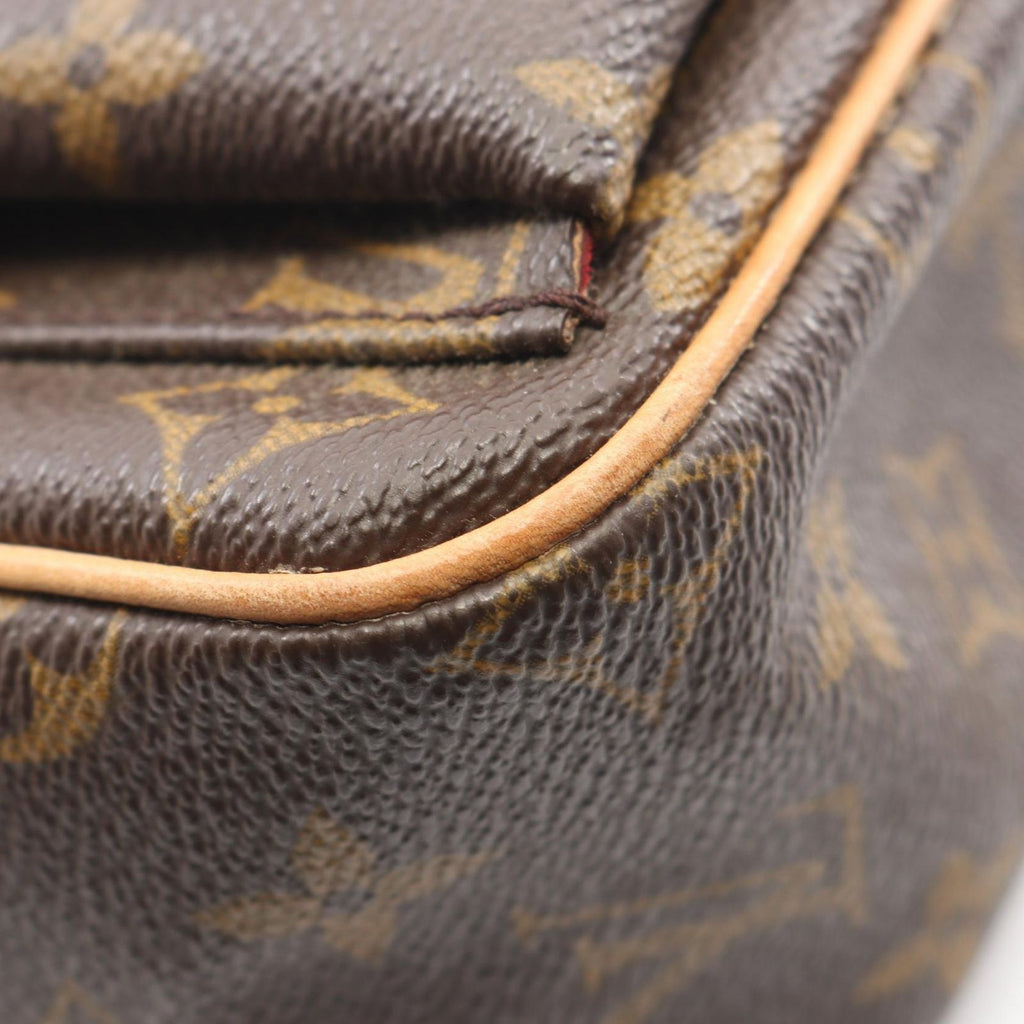 Louis Vuitton Shoulder Bag Vivacity PM Monogram Coatingcanvas Leather Viva-Cite — view 6