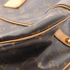 Louis Vuitton Shoulder Bag Galleria GM Monogram Coatingcanvas Leather — view 6