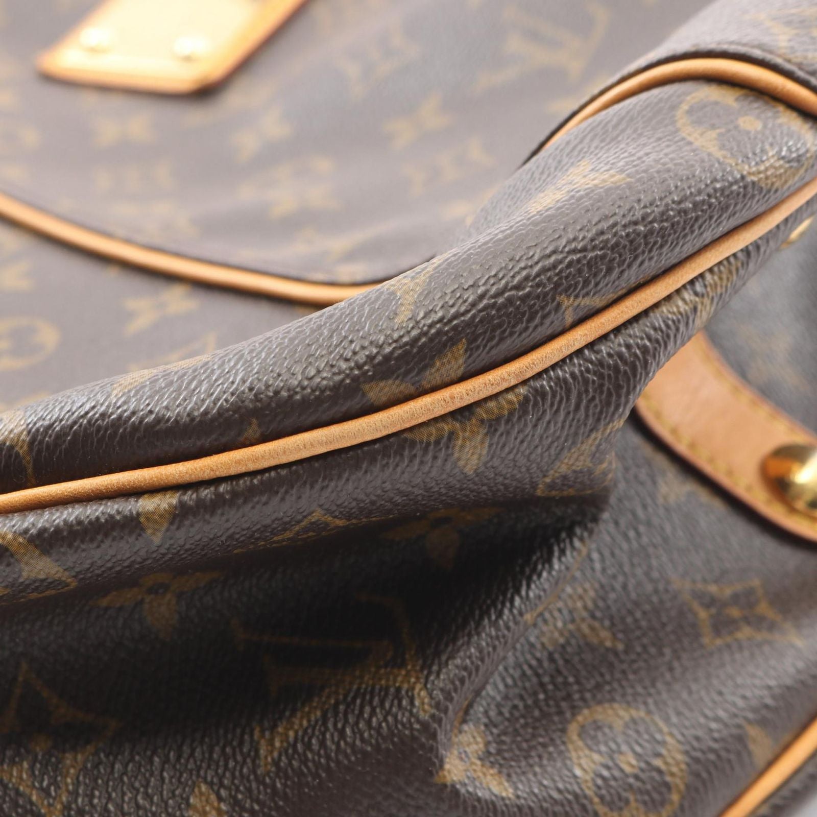Louis Vuitton Shoulder Bag Galleria GM Monogram Coatingcanvas Leather — view 6